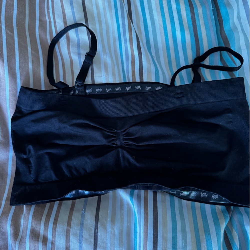 Yitty Black bandeau bra